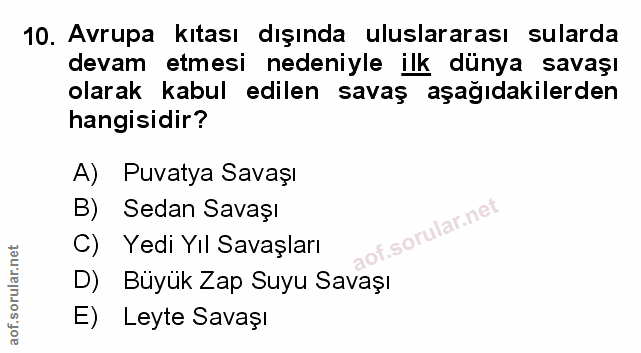 Soru 10