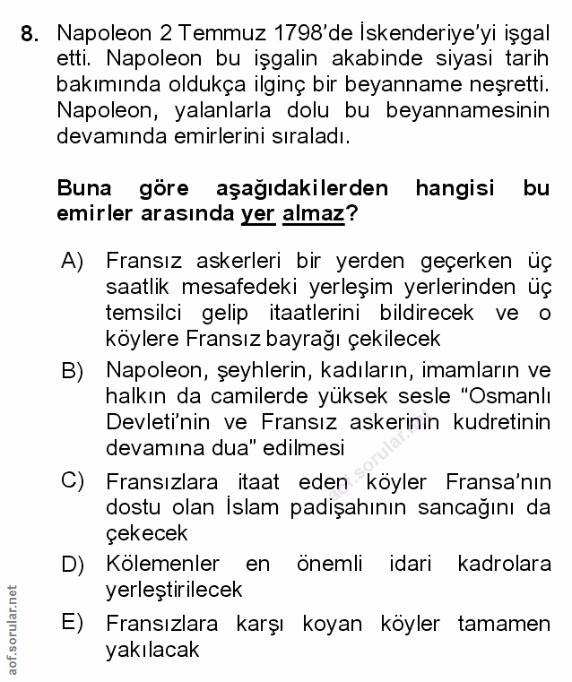 Soru 8
