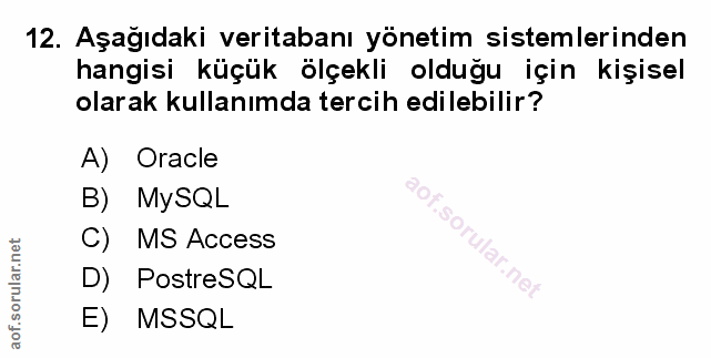 Soru 12