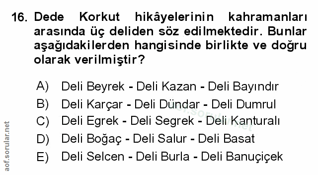 Soru 16