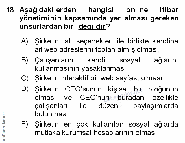 Soru 18