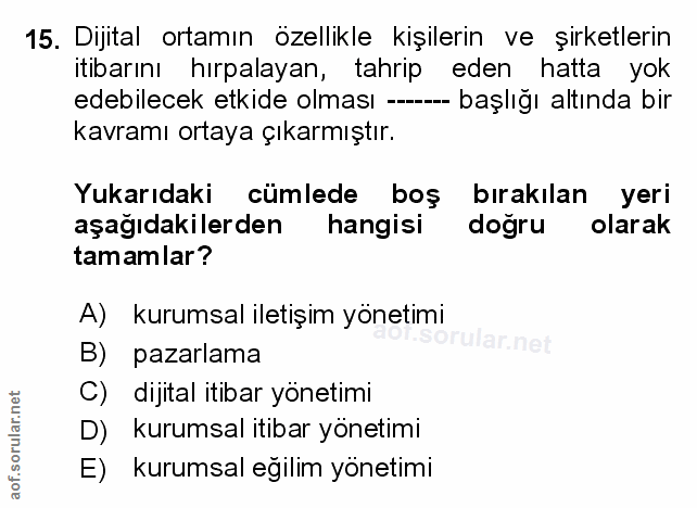 Soru 15