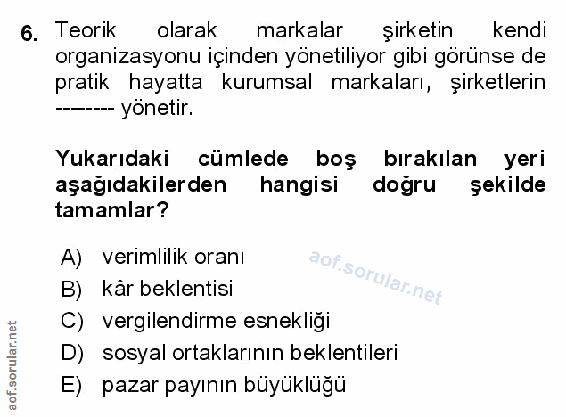 Soru 6