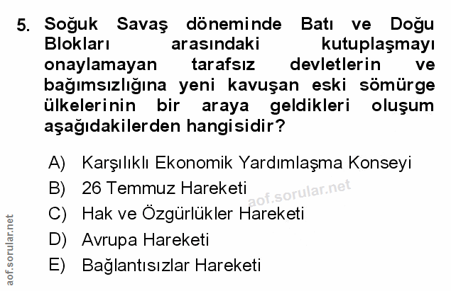 Soru 5