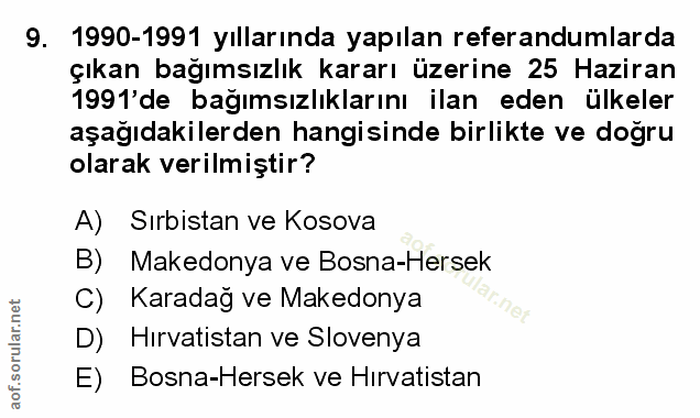 Soru 9