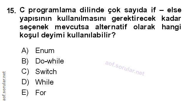 Soru 15