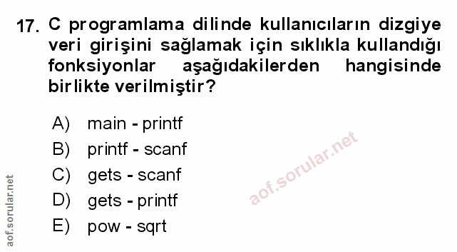 Soru 17