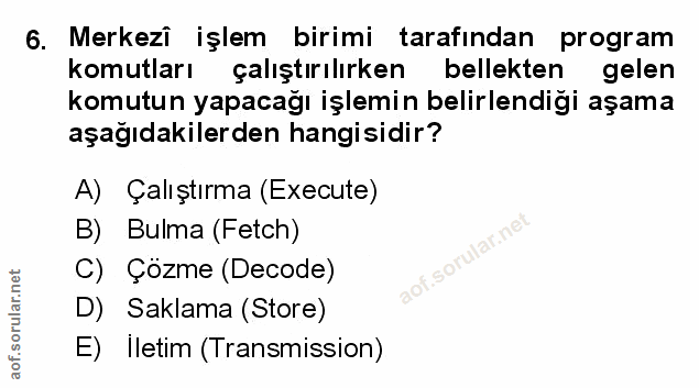 Soru 6