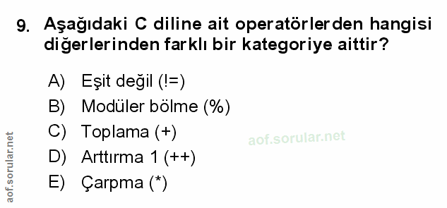 Soru 9