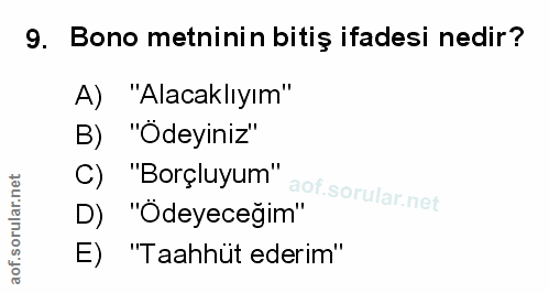 Soru 9