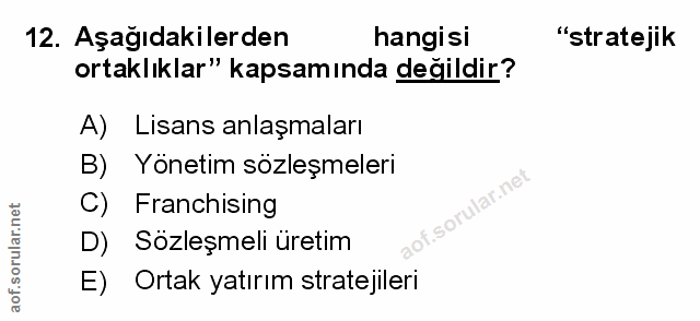 Soru 12