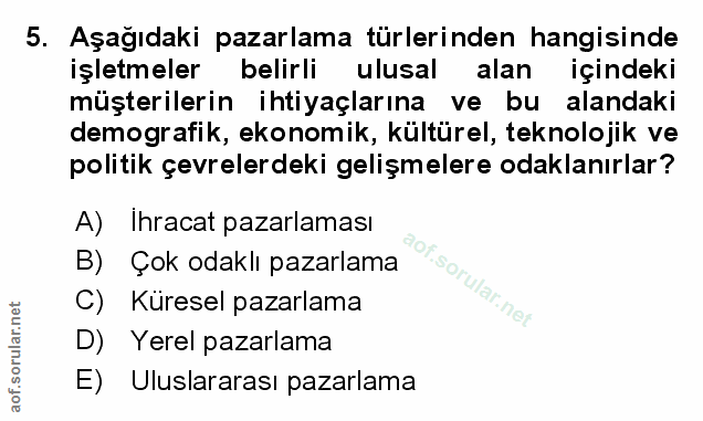 Soru 5