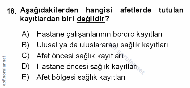 Soru 18