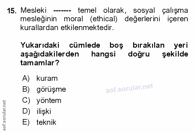 Soru 15