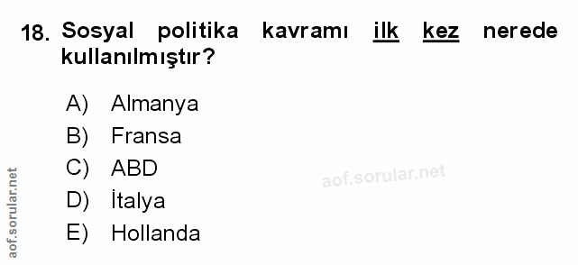Soru 18