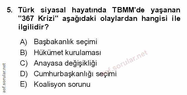 Soru 5