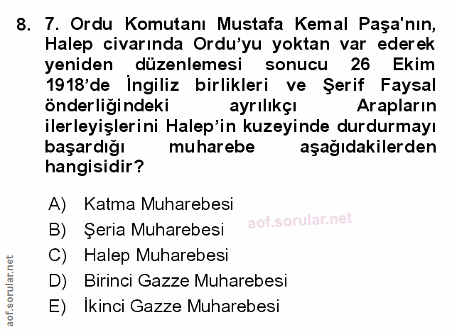 Soru 8