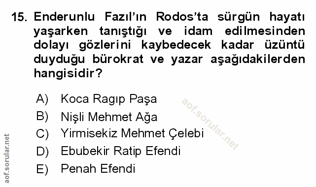 Soru 15