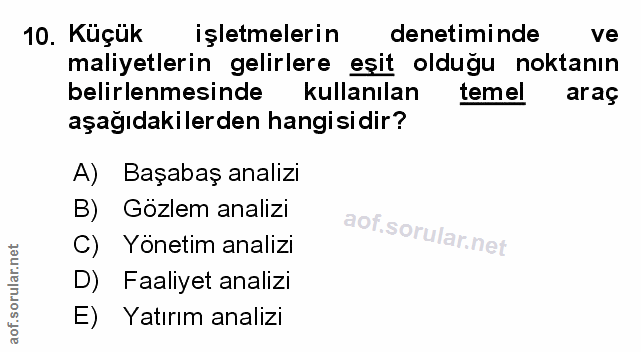 Soru 10