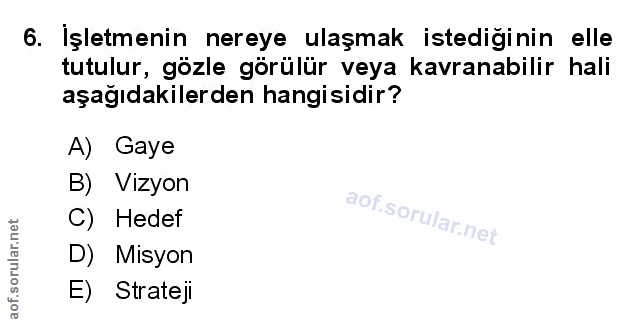 Soru 6
