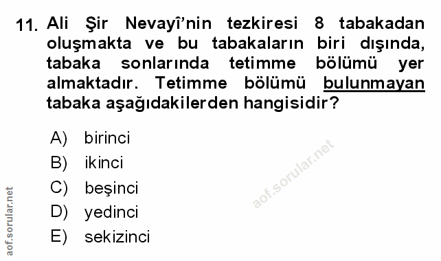 Soru 11