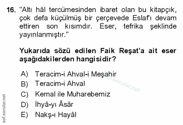 Soru 16