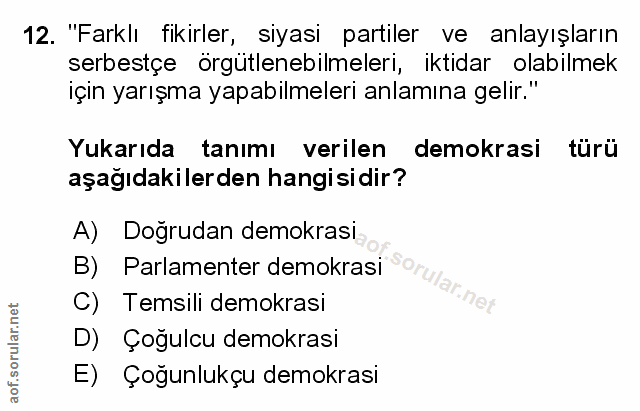Soru 12