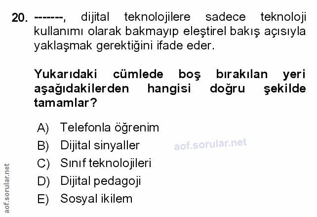 Soru 20