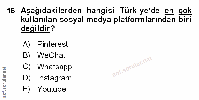 Soru 16