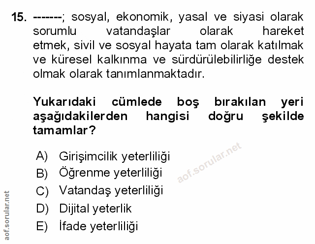 Soru 15