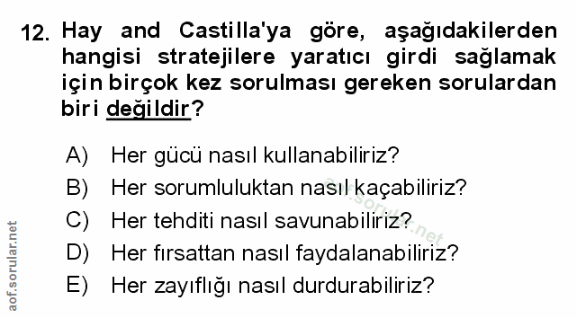 Soru 12