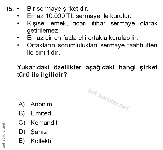 Soru 15