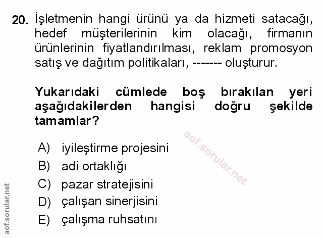 Soru 20