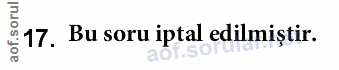 Soru 17