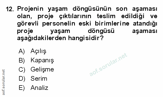 Soru 12