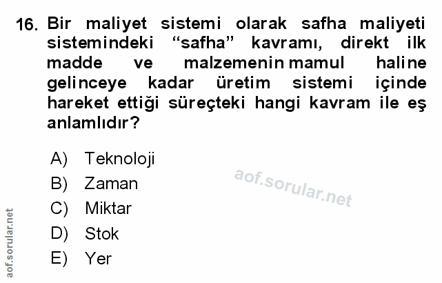 Soru 16