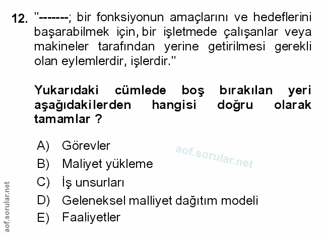 Soru 12