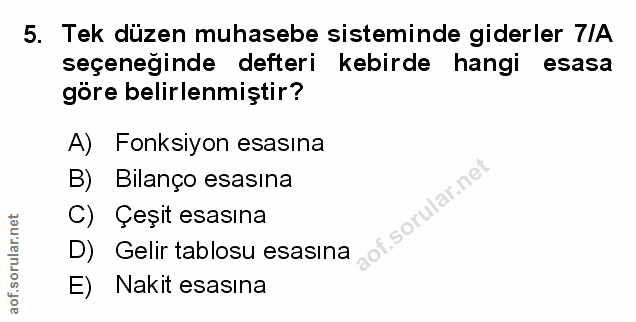 Soru 5