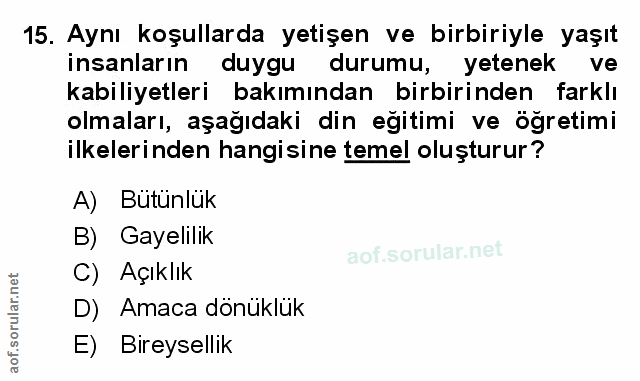 Soru 15