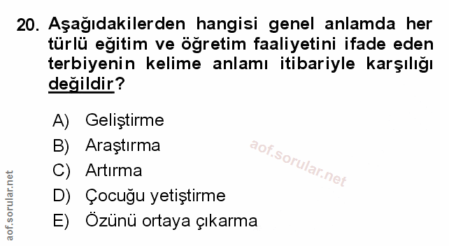 Soru 20