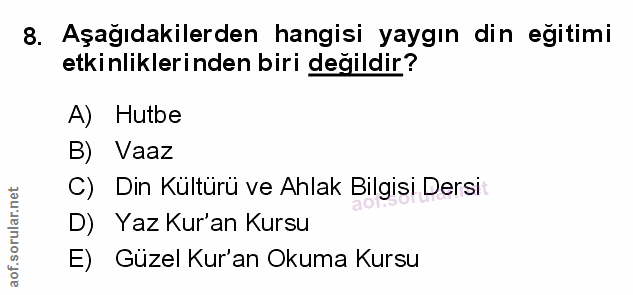 Soru 8