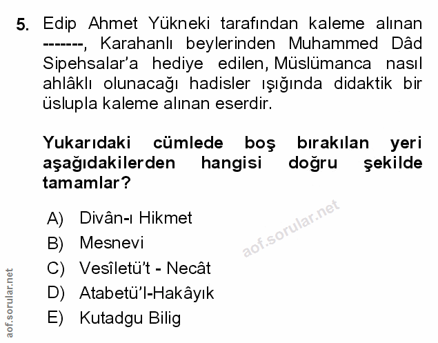 Soru 5