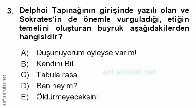 Soru 3