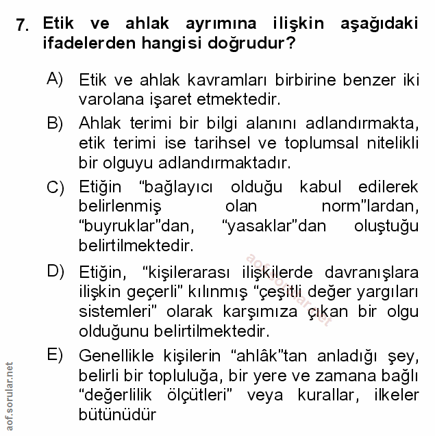 Soru 7