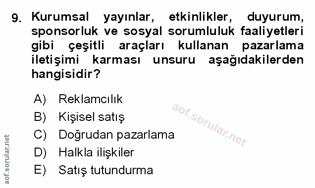 Soru 9