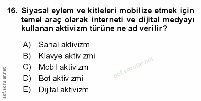 Soru 16