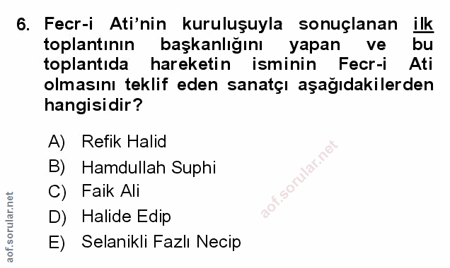 Soru 6