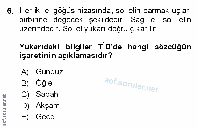 Soru 6