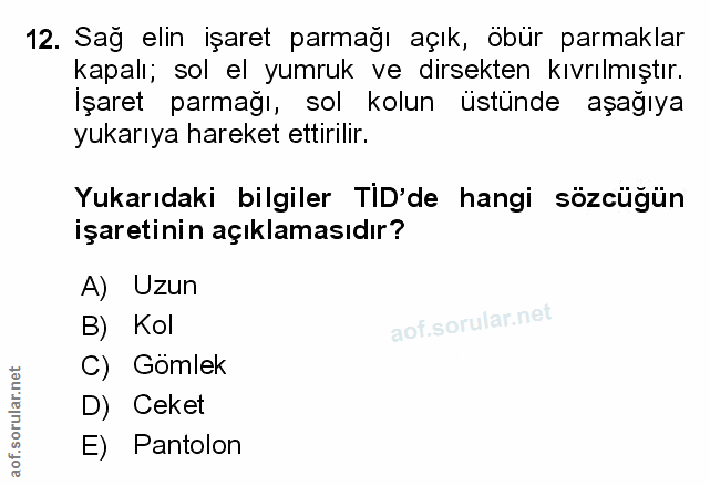Soru 12