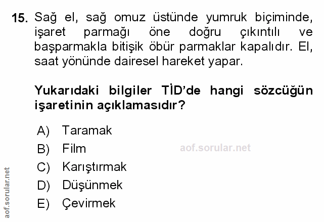Soru 15